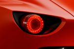 Aston Martin V12 Zagato Vantage Serie Straßenwagen Straßenversion Racer Rücklichter