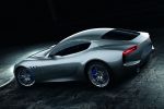 Maserati Alfieri Concept GranSport Sportwagen Prototyp 4.7 V8 Saugmotor Heck Seite