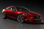 Mazda Takeri Concept Kodo Soul of Motion Skyactiv Drive i-stop i-ELOOP Kondensator Front Seite Ansicht
