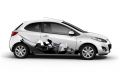 Mazda2 Origami: Ist man bei dieser 3D-Optik einer optischen Täuschung aufgesessen?