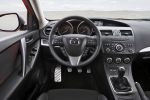 Mazda 3 MPS 2013 2.3 DISI Turbo Kompaktsportler ESS RVM Interieur Innenraum Cockpit