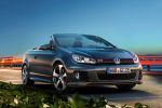 VW Volkswagen Golf GTI Cabriolet 2016 Facelift Modellpflege 2.0 TSI Turbo DSG Softtop XDS Infotainment Smartphone App Connect Front Seite