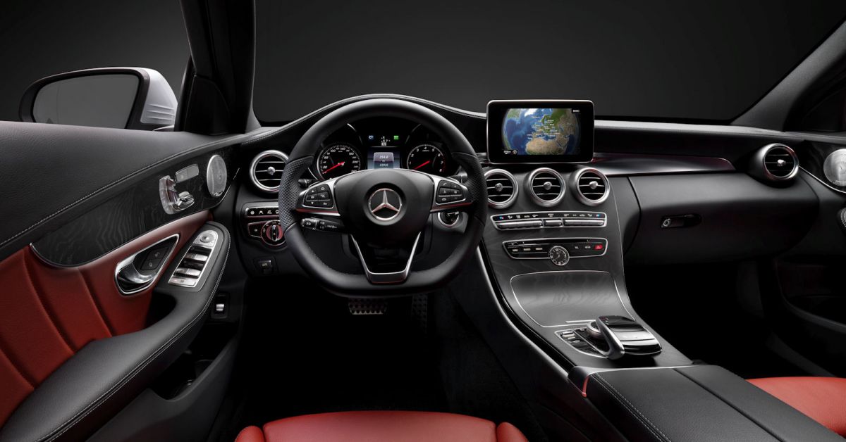Für 2014–2020 Mercedes-Benz C-Klasse Fahrer-Untersitzbezug W205