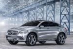Mercedes-Benz Concept Coupe SUV MLC Crossover 3.0 V6 Biturbo 9G-Tronic Front Seite