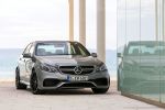 Mercedes-Benz E 63 AMG 2013 Facelift 5.5 V8 Biturbo Performance 4MATIC Allrad AMG Speedshift MCT 7 Gang Sportgetriebe Ride Control Drive Unit Race Start Eco Collision Prevention Assist Front Ansicht