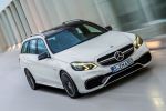 Mercedes-Benz E 63 AMG T-Modell S-Modell Kombi 2013 Facelift 5.5 V8 Biturbo Performance 4MATIC Allrad AMG Speedshift MCT 7 Gang Sportgetriebe Ride Control Drive Unit Race Start Eco Collision Prevention Assist Front Seite Ansicht