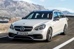 Mercedes-Benz E 63 AMG T-Modell S-Modell Kombi 2013 Facelift 5.5 V8 Biturbo Performance 4MATIC Allrad AMG Speedshift MCT 7 Gang Sportgetriebe Ride Control Drive Unit Race Start Eco Collision Prevention Assist Front Seite Ansicht
