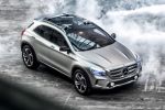 Mercedes-Benz GLA Concept Kompakt SUV 4MATIC Allrad 7G-DCT Turbo Benziner Laser Beamer Comand Online Front Seite
