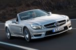 Mercedes-Benz SL 63 AMG Roadster R231 5.5 V8 Biturbo M157 Performance Package AMG Speedshift Plus 7G Tronic ECO Controlled Efficiency ILS Intelligent Light System Variodach Magic Sky Control Attention Assist Pre Safe Adaptive Break ASR GMR Park Assistent FrontBass Comand Online Designo Front Seite Ansicht
