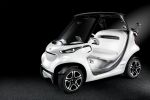 Mercedes-Benz Style Edition Garia Golf Car Golfwagen Touchscreen Bildschirm Touchpad Internet Green Caddy Fairway Golfplatz Loch Front Seite