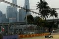 Mercedes-Fahrer Lewis Hamilton sicherte sich am Freitag die Bestzeit in Singapur