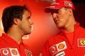 Michael Schumacher förderte den jungen Felipe Massa bei Ferrari