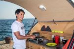 Mini Cowley Caravan Premium Wohnwagen Camping Solarmodul Wassertank SpüleHiFi Stereoanlage TV DVD