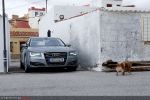 Audi A8 4,2 FSI Test - Front Ansicht vorne Kühlergrill Frontscheinwerfer Stoßstange