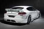 Hamann Cyrano Porsche Panamera Turbo 4.8 V8 Biturbo Unique Forged Gunmetal Gran Turismo Heck Seite Ansicht