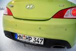 Hyundai Genesis Coupé Test - Heck Ansicht Heckschürze Doppelauspuff