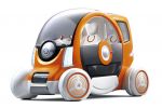 Suzuki Q-concept small cars for a big future Micro City Stadtauto Elektroauto EV Electric Vehicle Front Seite Ansicht
