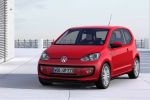 VW Volkswagen up! Kleinwagen City Take up Move up High up Happy Face 1.0 Dreizylinder MPI BlueMotion EcoFuel Notbremsfunktion Dash Pad Maps More PID Box ThinkBlue ABS ASR Front Seite Ansicht