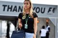 Mit Handtasche und Hotpants: Carmen Jorda im Formel-1-Fahrerlager