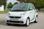 Smart Fortwo Electric Drive EV Vehicle Elektroauto Coupe Cabrio Cradle for the iPhone Smart Drive App SmartCharging Powerline Front Seite Ansicht