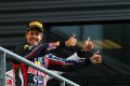 Momentan hat Sebastian Vettel Spaß an der Formel 1