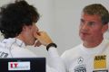 Mücke-Meeting in der Box: Robert Wockens und David Coulthard