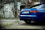 Audi RS6 Test - Heck Ansicht hinten Heckleuchte Rücklicht Scheinwerfer hinten Endrohre