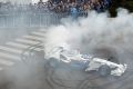 Nick Heidfeld drehte ein paar Donuts