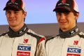 Nico Hülkenberg und Esteban Gutierrez (re.) als Teamkollegen bei Sauber 2013