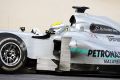 Nico Rosberg bescherte Mercedes eine Bestzeit.