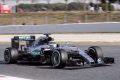 Nico Rosberg fuhr am Dienstag in Barcelona über 800 Kilometer