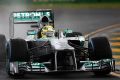 Nico Rosberg kam mit den Bedingungen im Qualifying am besten zurecht