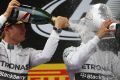 Nico Rosberg musste sich Teamkollege Lewis Hamilton erneut geschlagen geben