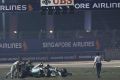 Nico Rosberg: Nicht nur in Singapur wollte sein Silberpfeil nicht mehr vorwärts