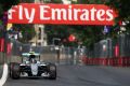 Nico Rosberg sicherte sich die Premieren-Pole von Baku