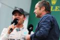 Nico Rosberg und Gerhard Berger sind in den Vertragsverhandlungen ein Team