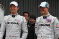 Nico Rosberg und Michael Schumacher bauten Mercedes einst auf