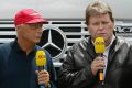 Niki Lauda hat großen Respekt vor der Entscheidung Norbert Haugs (r.)