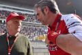 Niki Lauda und Maurizio Arrivabene: Der Österreicher mahnt trotz Ferrari zur Ruhe