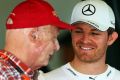 Niki Lauda und Nico Rosberg wollen sich bald für die Saison 2017 einig werden