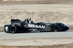 Nissan DeltaWing Langstrecke Rennwagen Prototyp Le Mans 1.6 DIG-T Direct Injection Gasoline Turbo Seite Ansicht