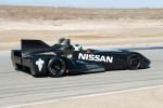 Nissan DeltaWing Langstrecke Rennwagen Prototyp Le Mans 1.6 DIG-T Direct Injection Gasoline Turbo Heck Seite Ansicht