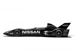 Nissan DeltaWing Langstrecke Rennwagen Prototyp Le Mans 1.6 DIG-T Direct Injection Gasoline Turbo Seite Ansicht