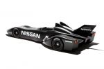 Nissan DeltaWing Langstrecke Rennwagen Prototyp Le Mans 1.6 DIG-T Direct Injection Gasoline Turbo Heck Seite Ansicht