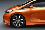 Nissan Invitation Minivan Concept Car Studie kompakt Schrägheck Pure Drive AVM Around View Monitor Front Rad Felge