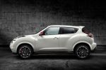 Nissan Juke Nismo RS 2015 Performance Kompakt SUV Crossover Allrad 1.6 DIG-T Turbo Torque Vectoring Around View Monitor Nissan Safety Shield Blind Spot Warning Lane Departure Warning Moving Object Detection Seite