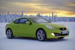 Hyundai Genesis Coupé Test - Ansicht Seite seitlich Farbe grün Lack Lackierung