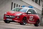 Opel Adam Feuerwehr Voraushelferfahrzeug First Responder eAZD Front Seite