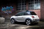 Opel Adam Rocks Concept Mini Crossover Cabrio SUV Kleinstwagen IntelliLink Driver Twister Heck Seite Ansicht