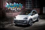 Opel Adam Rocks Concept Mini Crossover Cabrio SUV Kleinstwagen IntelliLink Driver Twister Front Seite Ansicht
